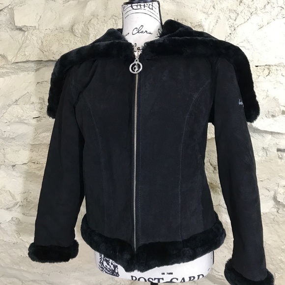 baby phat suede coat