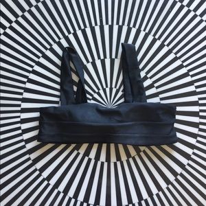 Black Bandeau Styled Bikini Top