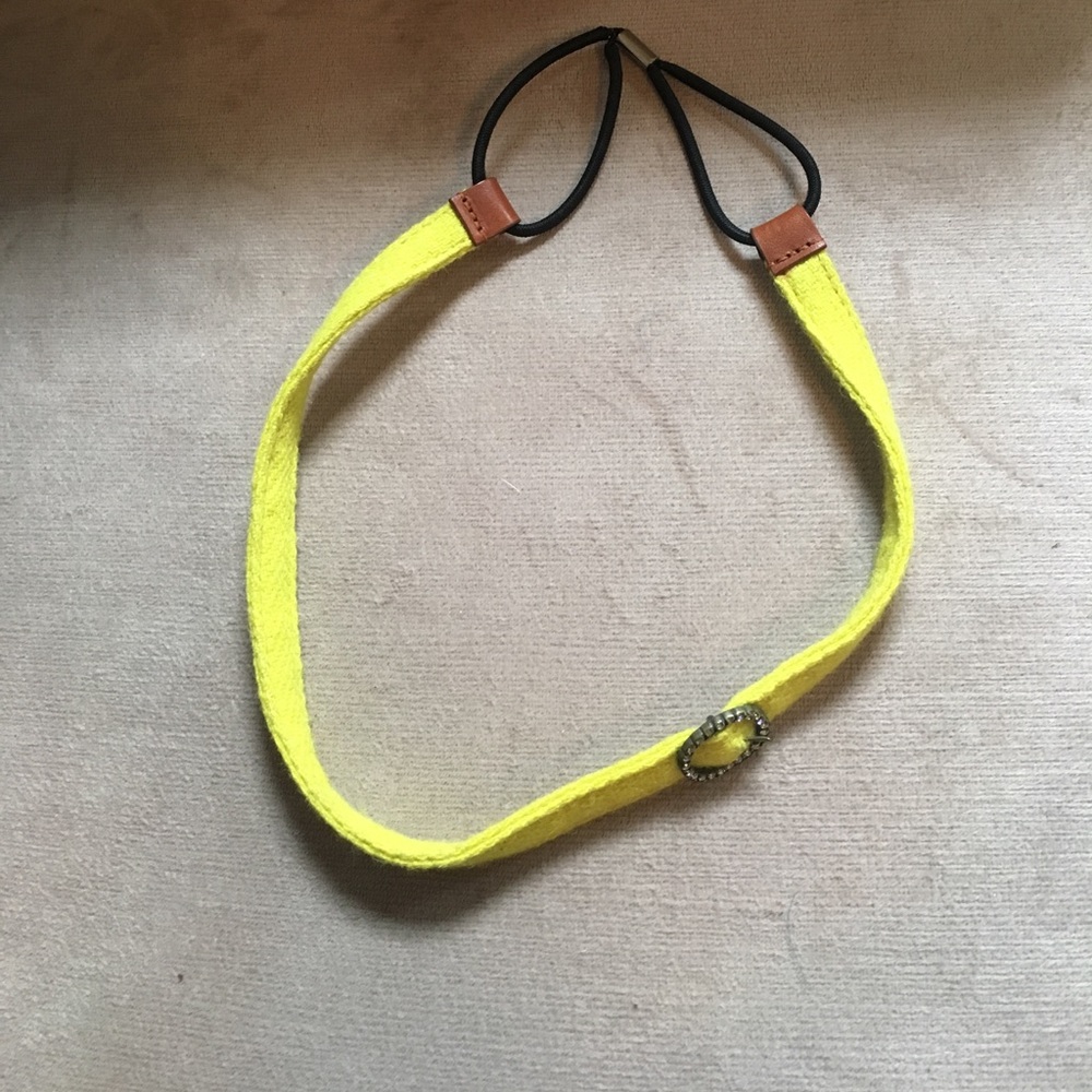 J.Crew headband with crystal buckle