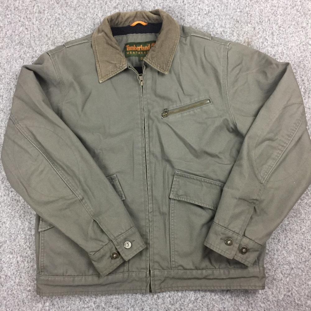Men's timberland thick khaki jacket