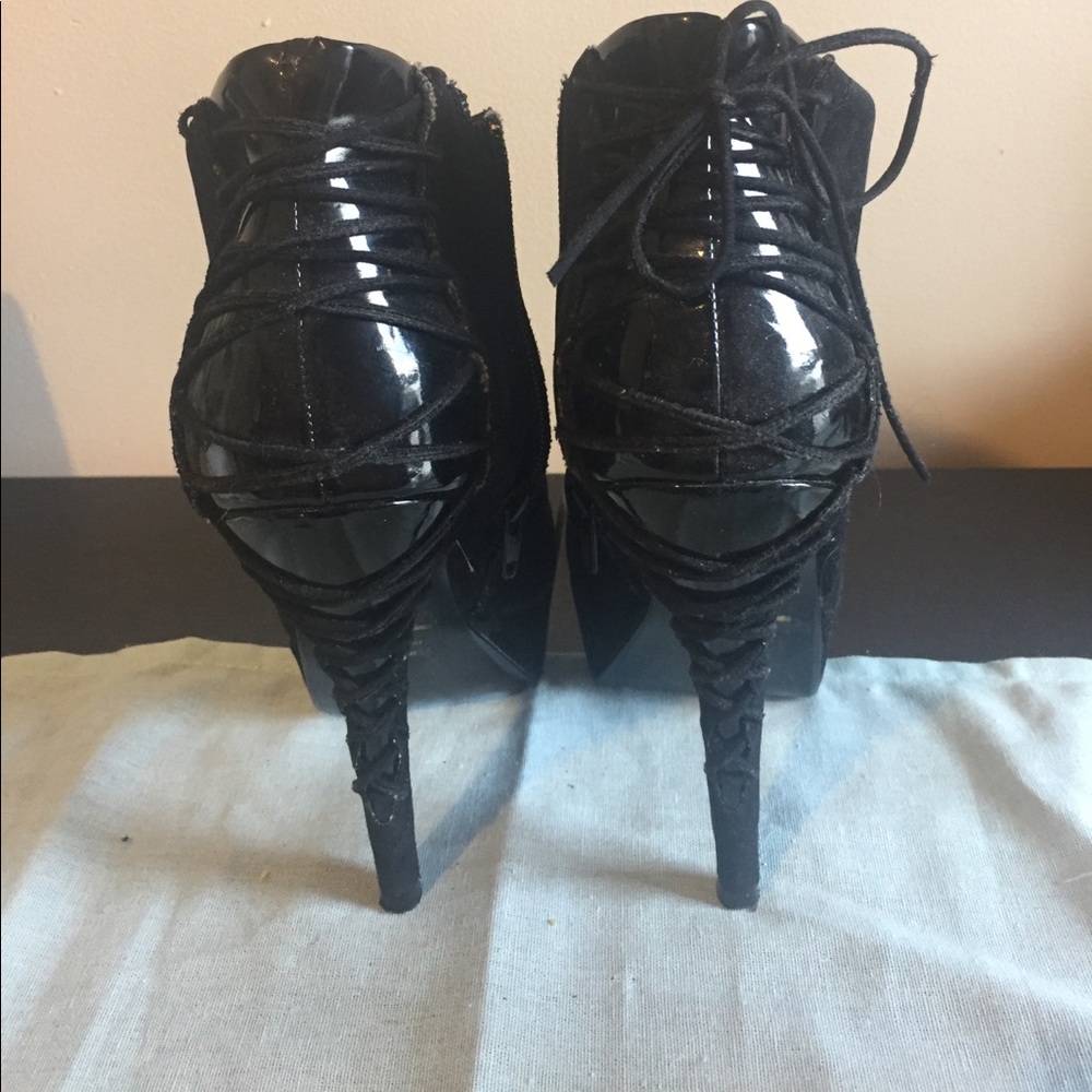 Black booties