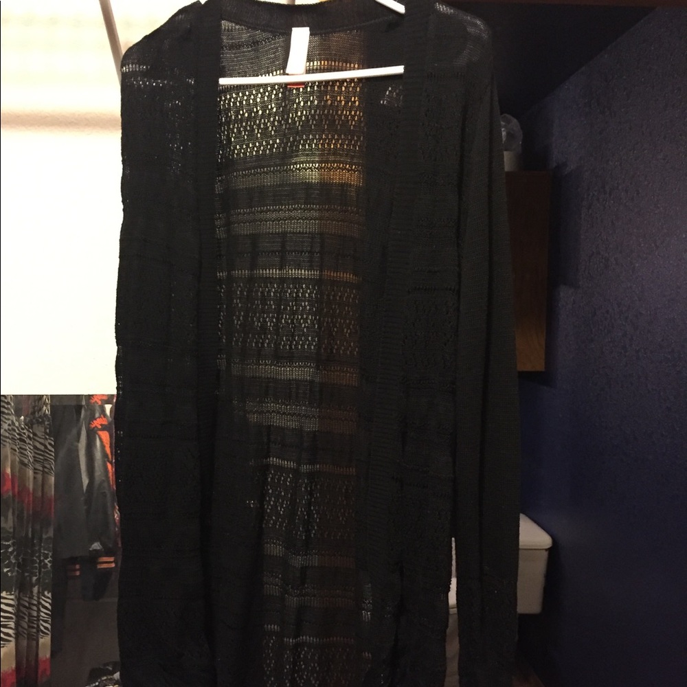 Sheer sweater