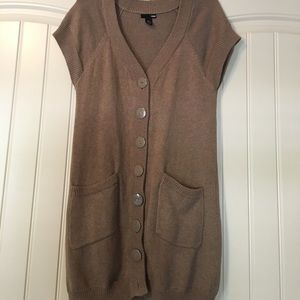 H&M Long Tan Cardigan