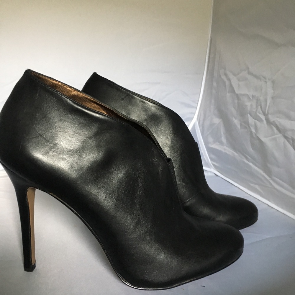 Sole Society black booties size 9