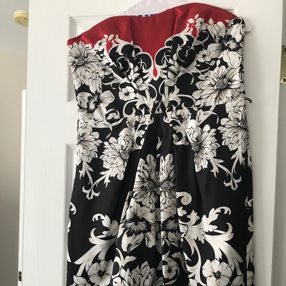 WHBM strapless dress Size 8