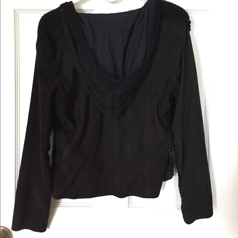 Nicole Miller suede jacket