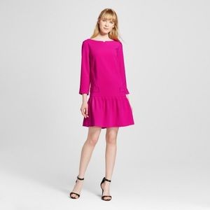 NWT Victoria Beckham Target Fuchsia Dress XS