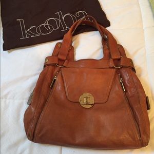 Kooba Cognac Leather Bag