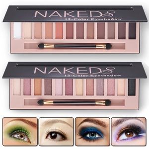🆕NAKED Shimmer Glitter 12 Color Eyeshadow Palette 🆕NAKED Shimmer Glitter 12 Color Eyeshadow Palette