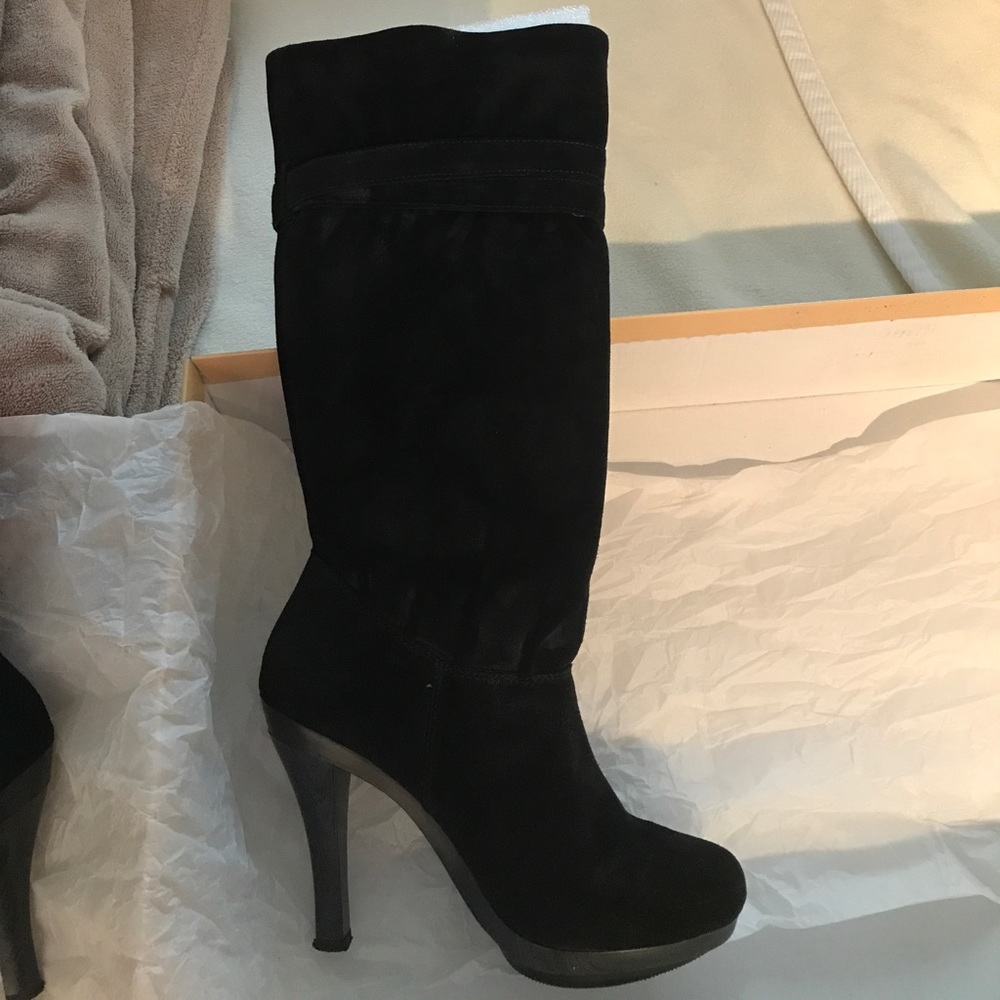 Michael Kors Suede Slouch boot