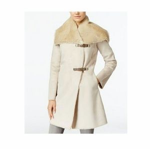 Calvin Klein Faux Shearling Coat