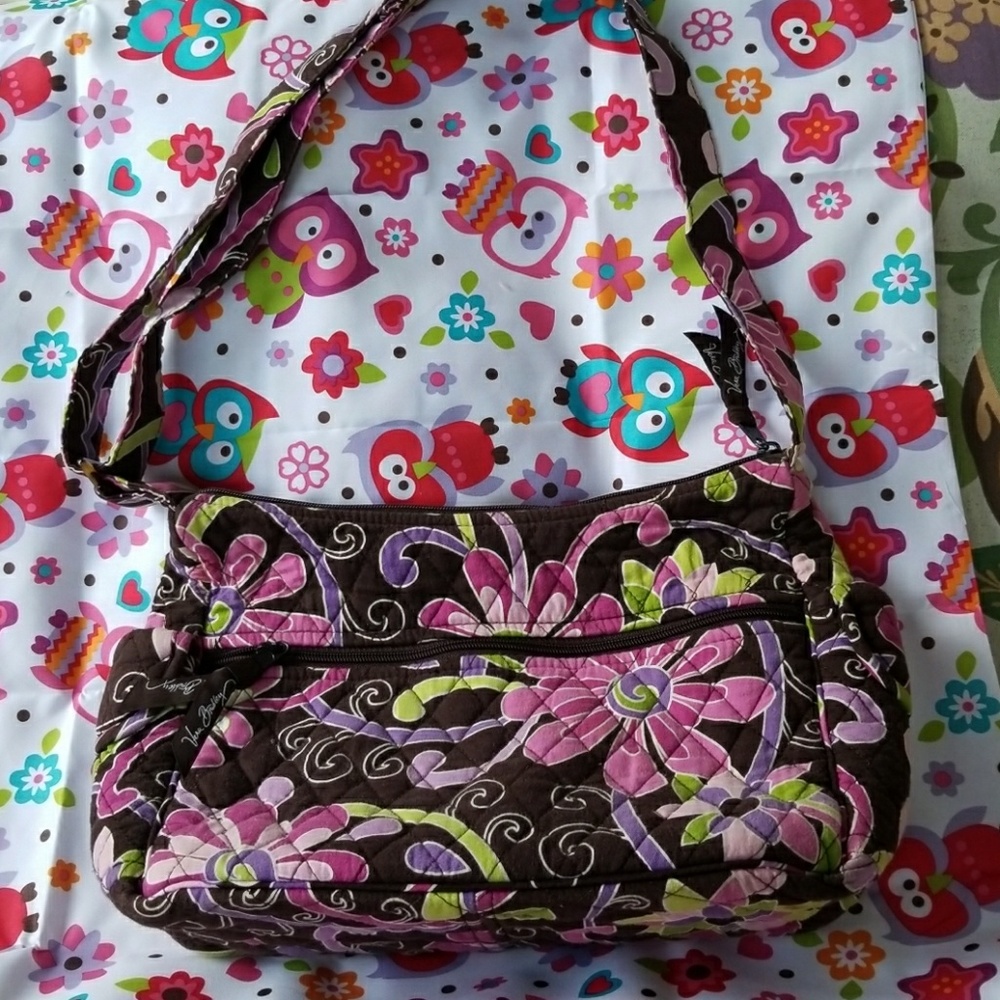 Black With Multicolored Flowered : Vera Bradley