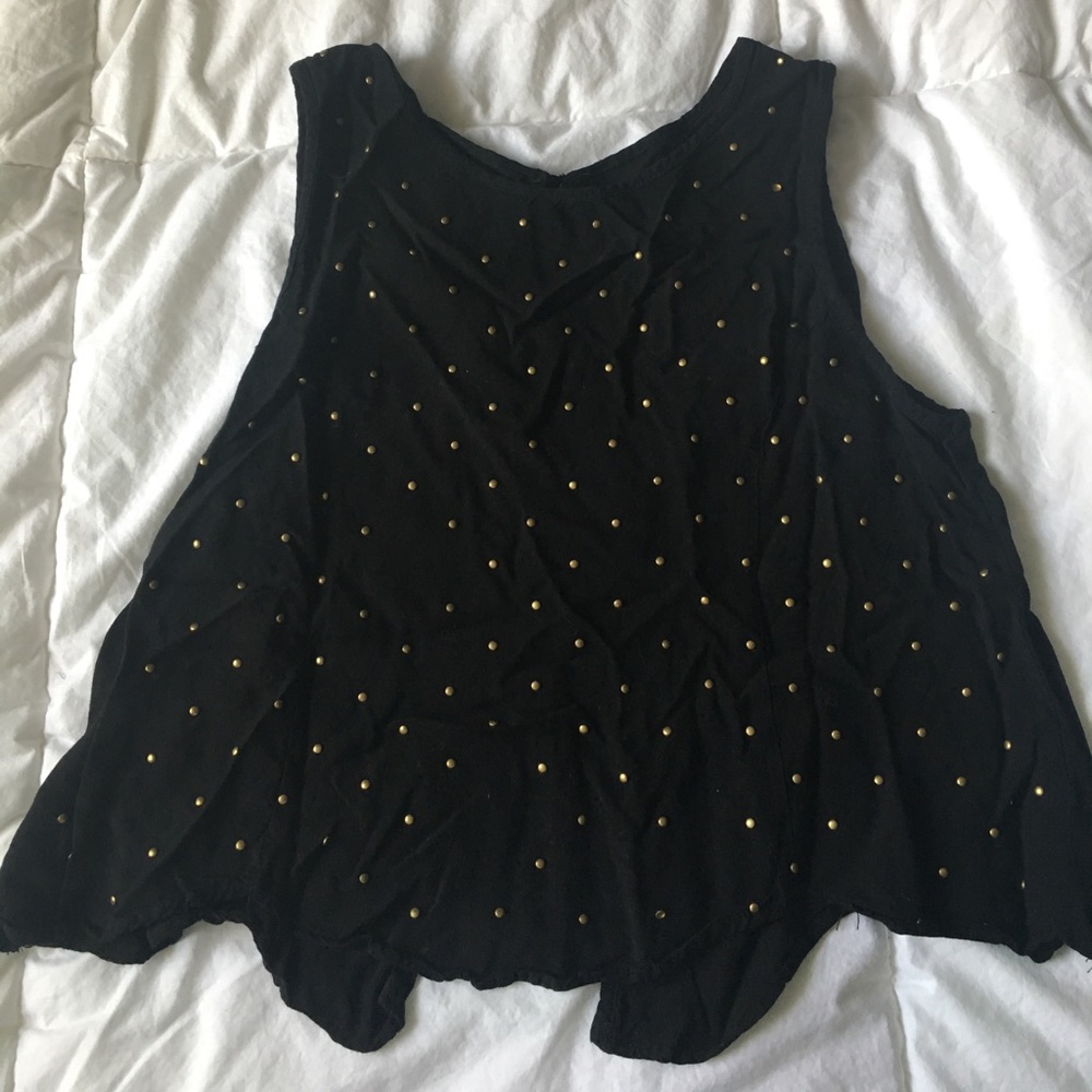 Studded Crop Top