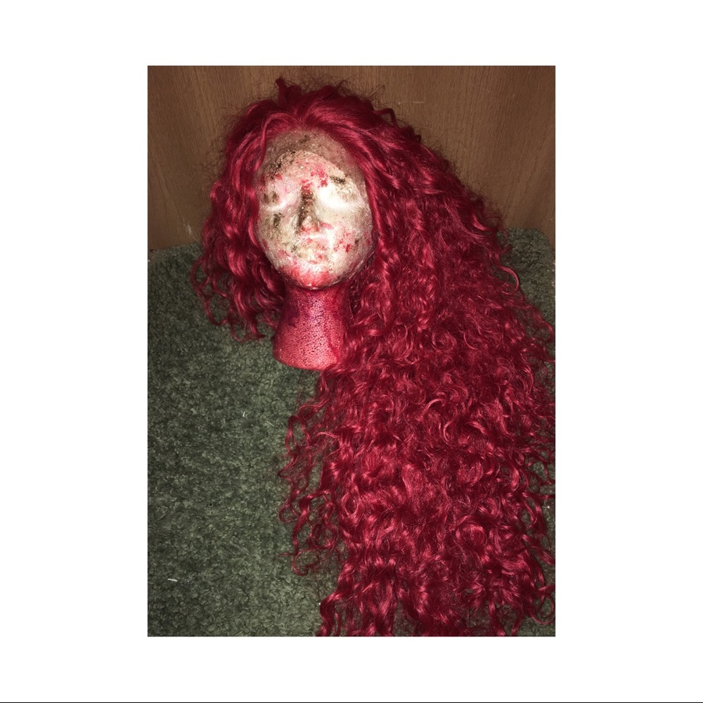 STILL FOR SALE | GORGEOUS RED FRONT LACE WIG