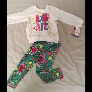 Trolls Poppy sweater and pants set