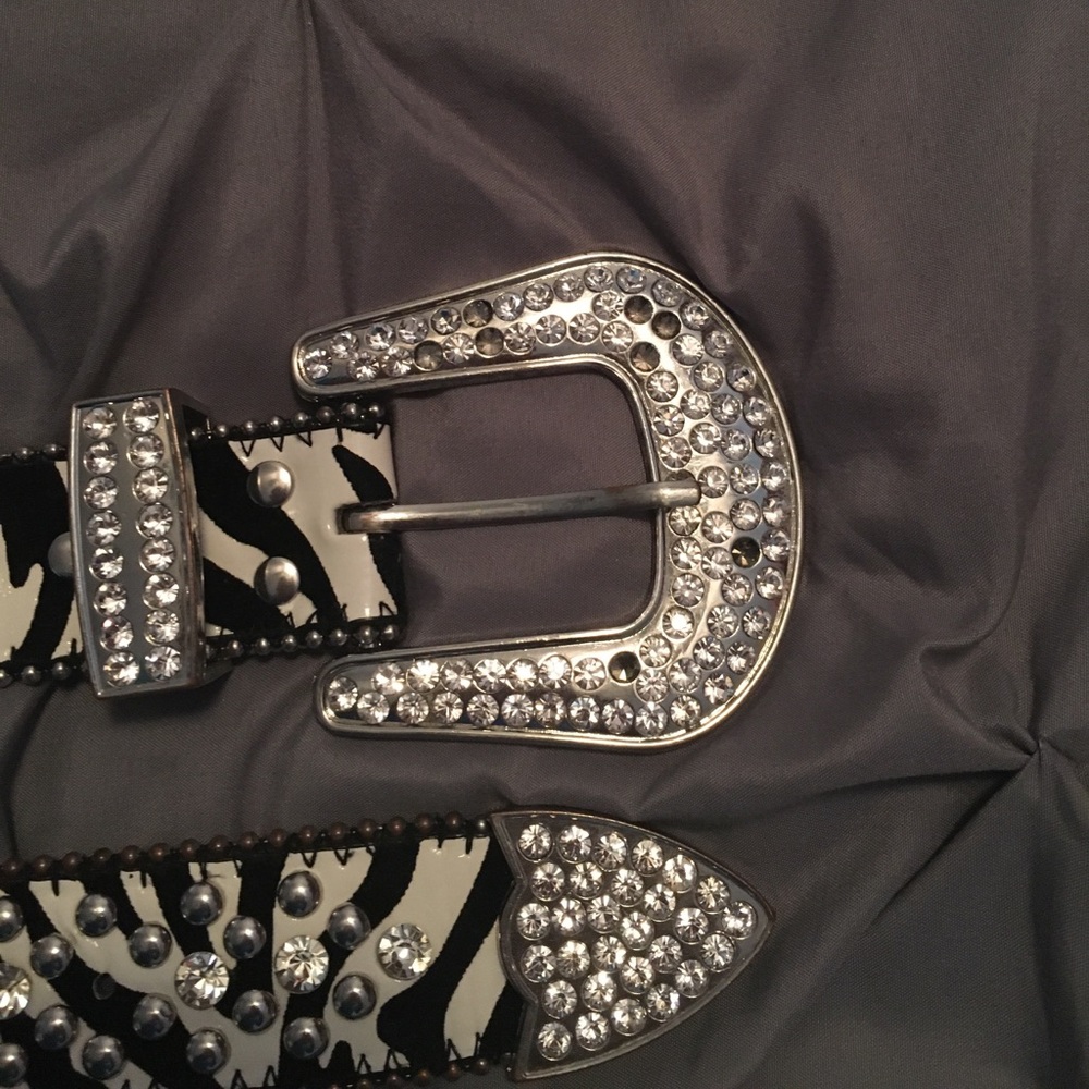 Zebra western belt