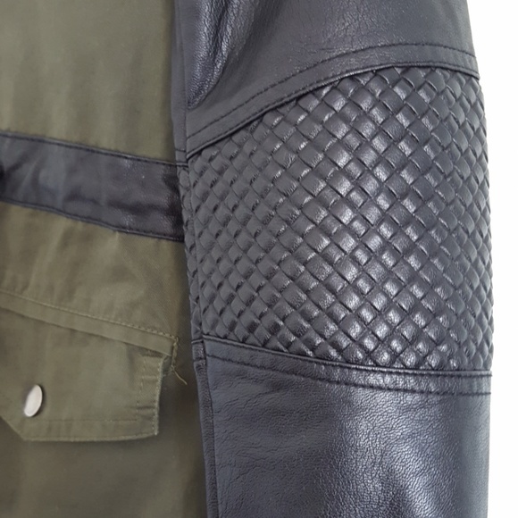 Anthro John + Jenn Green Utility Field Jacket - Picture 4 of 8