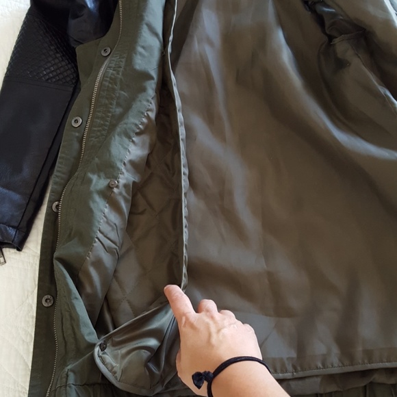 Anthro John + Jenn Green Utility Field Jacket - Picture 7 of 8