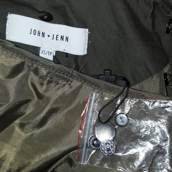 Anthro John + Jenn Green Utility Field Jacket - Picture 8 of 8