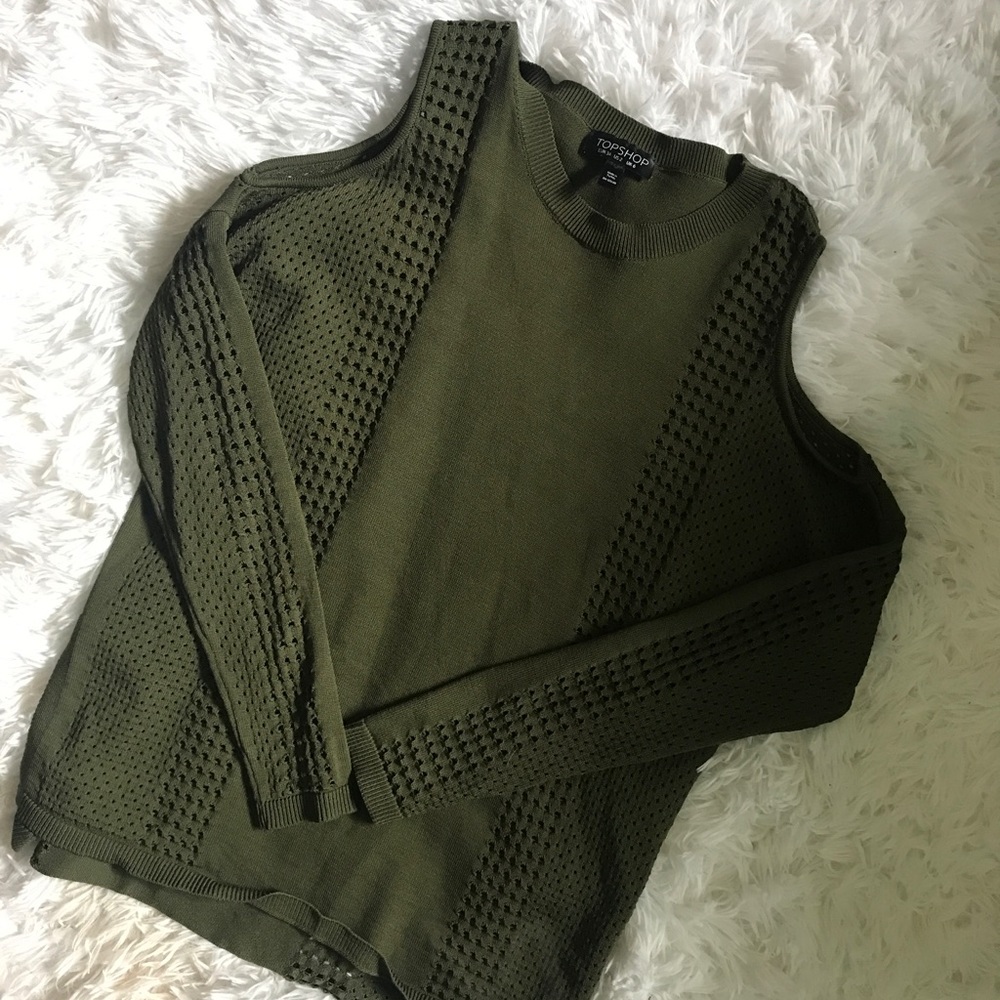 Topshop fitted sweater