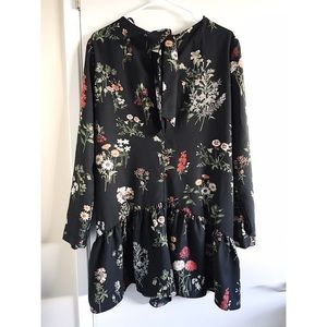 Zara printed romper with bow Zara printed romper with bow