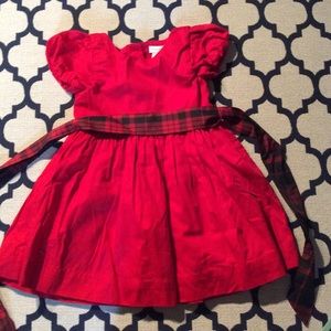 Ralph Lauren Red Holiday Dress
