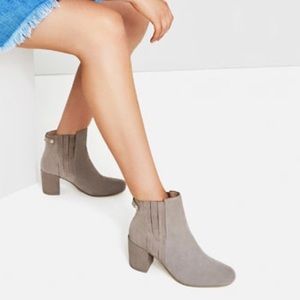 Zara suede booties. Only worn once