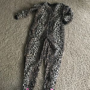Leopard onesie costume