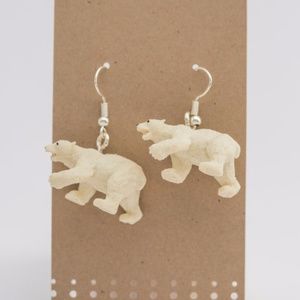 🐻‍❄️ Polar Bear Spirit Animal Earrings 🐻‍❄️