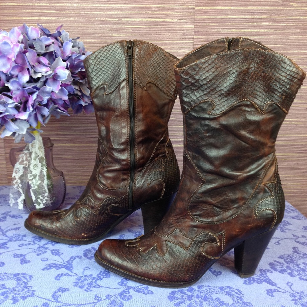 Sesto Meucci Italian Cowboy Boots