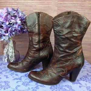 Sesto Meucci Italian Cowboy Boots