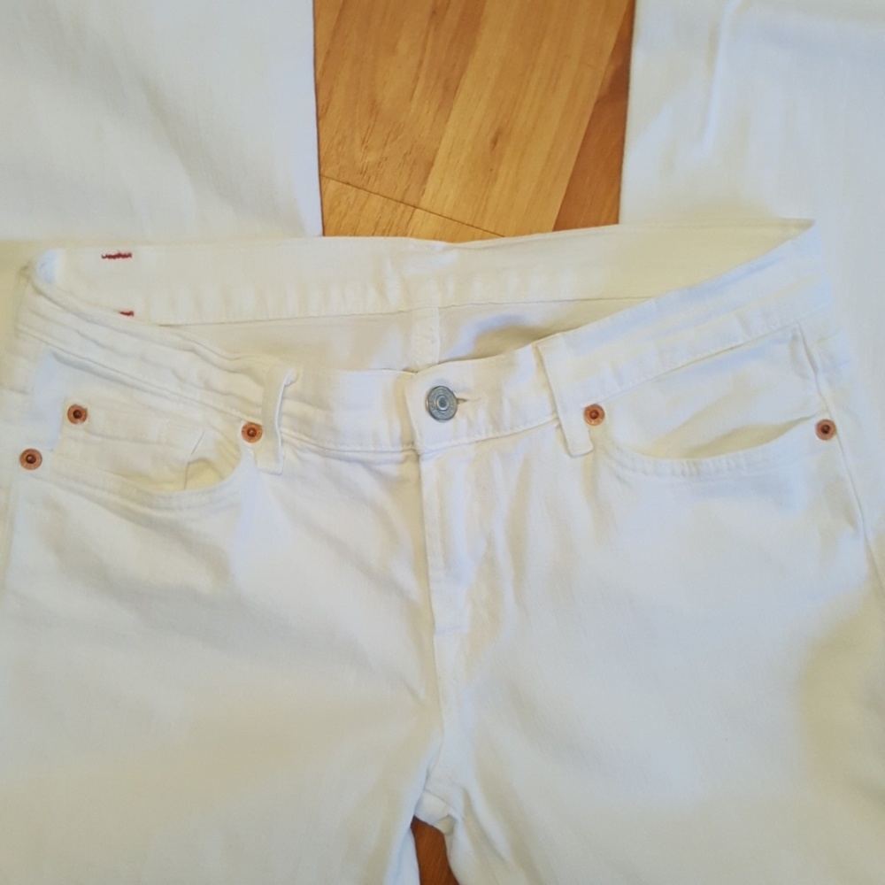 White jeans