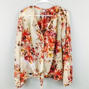 THE blouse for this season's floral trend