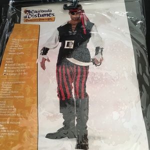 Cutthroat Pirate Costume Men's XL