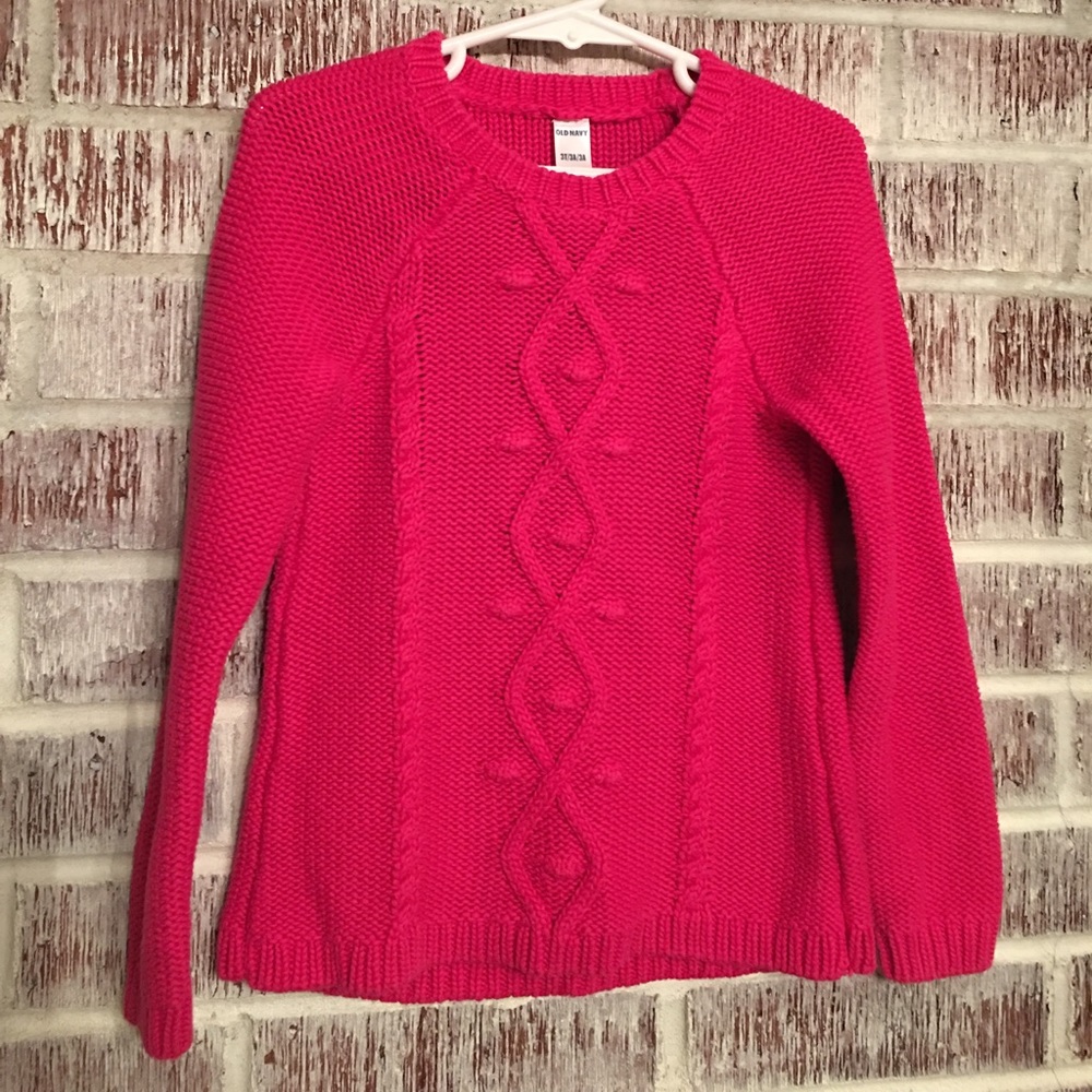 Girls Cable Knit Sweater