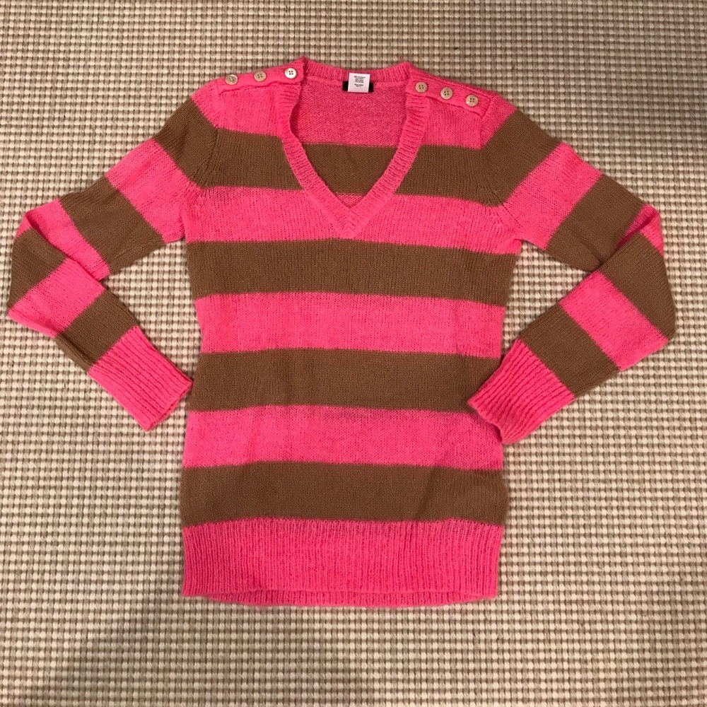 Jcrew striped sweater
