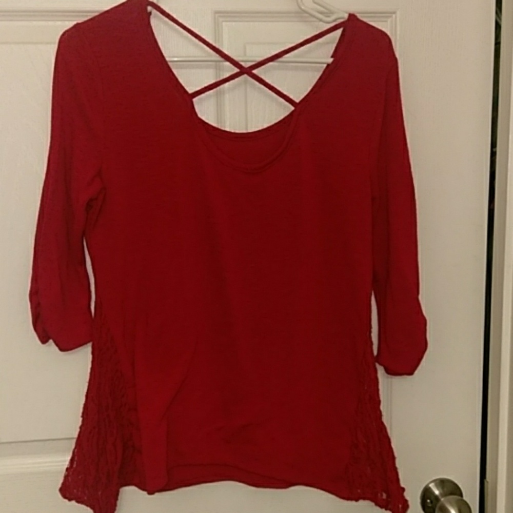 Cross back top - Picture 2 of 4