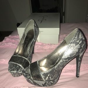Jessica Simpson sparkle heels