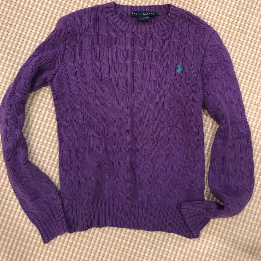 Ralph Lauren cable sweater