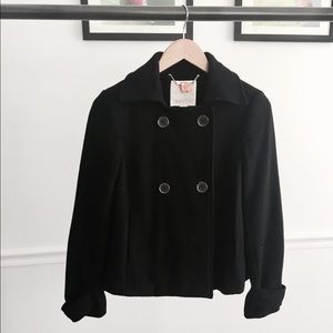 Old Navy Double Breasted Black Jacket