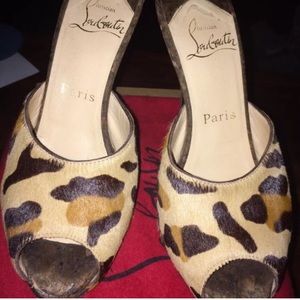 Christian loubutin slides