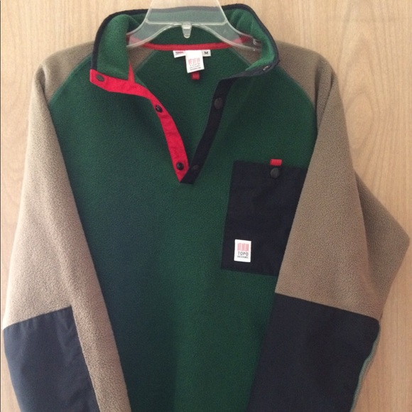 topo designs mountain fleece