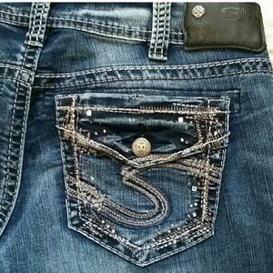 Silver Suki Super Stretch Jeans size 30