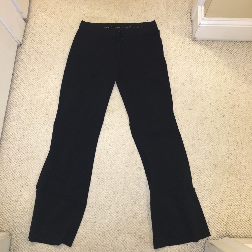 Black express work pants