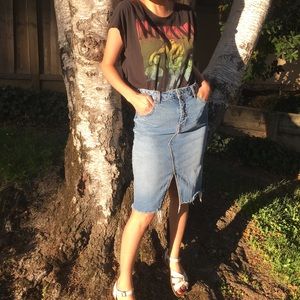 Denim Skirt