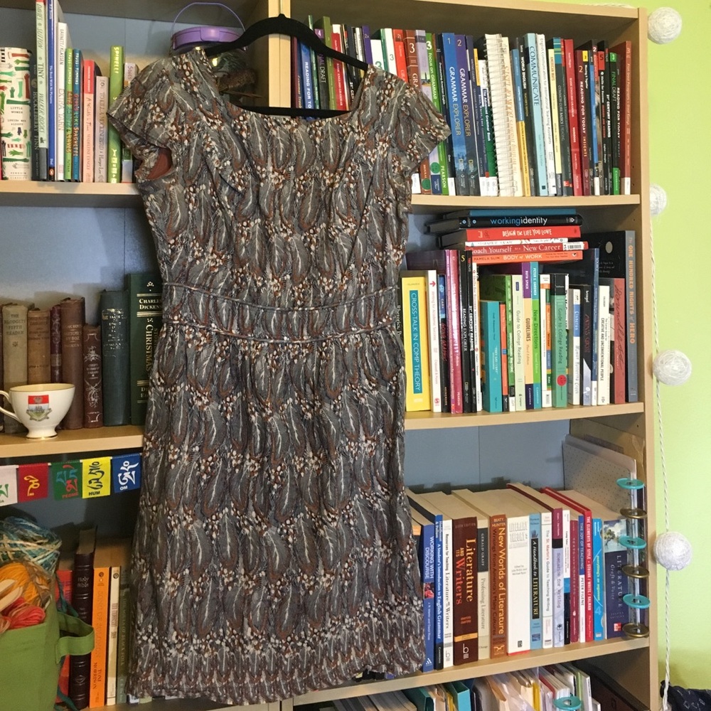 Soft Feather Dress by Downeast