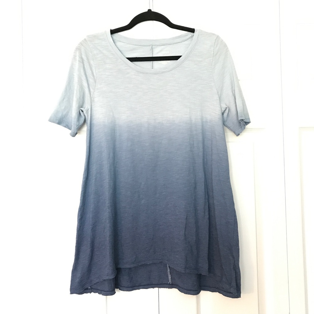 ❌SOLD! 🔥 Dip Dye Tunic Tee