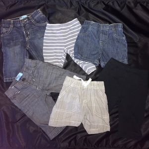 6 pairs of baby boy bottoms