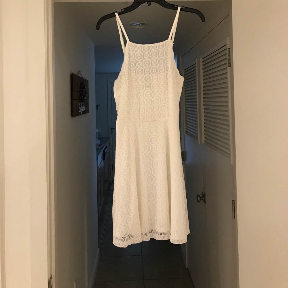 White lace Sundress