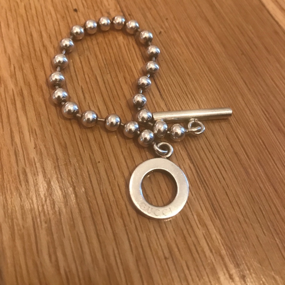 Gucci sterling silver bracelet